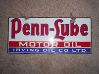 Looking for Irving Penn Lube sign and other items