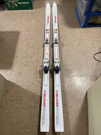 Head Radial Graphite Trapezoide Skis Made in Austria Size 195cm