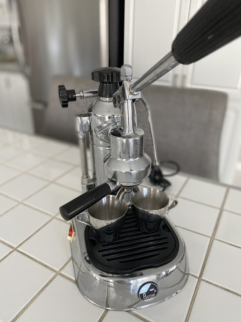 La Pavoni espresso machine Europiccola Machines à café Ville de