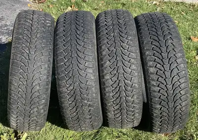 4 x Winter Tires , for sale good condition Size: p 185 / 65 R 15 Excellent grip in snow and ice