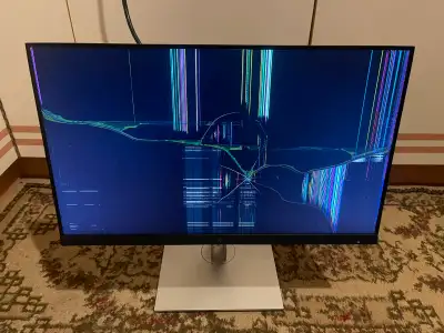HP E24 G4 FHD Monitor broken screen, View more