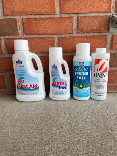 Pool chemicals, View more