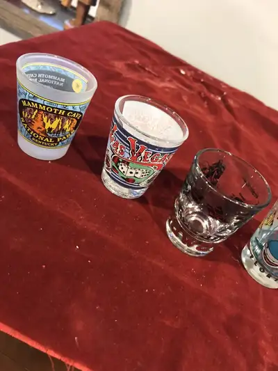 13 shot glasses , View more