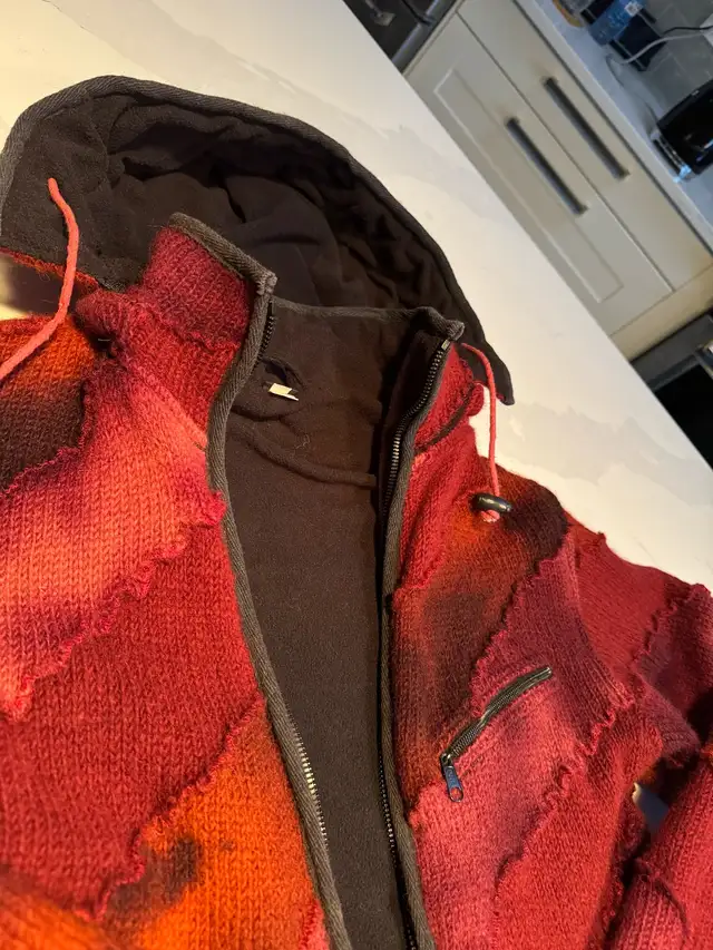 Fleece Lined Wool Jacket With Detachable Hood in Women's - Tops & Outerwear in Calgary - Image 10