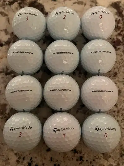 TaylorMade Tour Response used golf balls excellent condition., View more