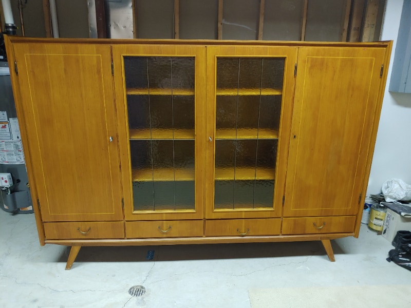 Teak MCM MidCentury / Wall Unit Hutches & Display