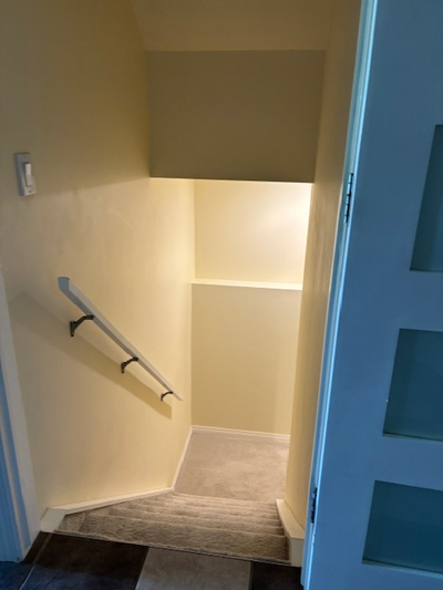 Basement for rent in Okotoks, newer home, furnished except for bed and mattress, shared upstairs kit...