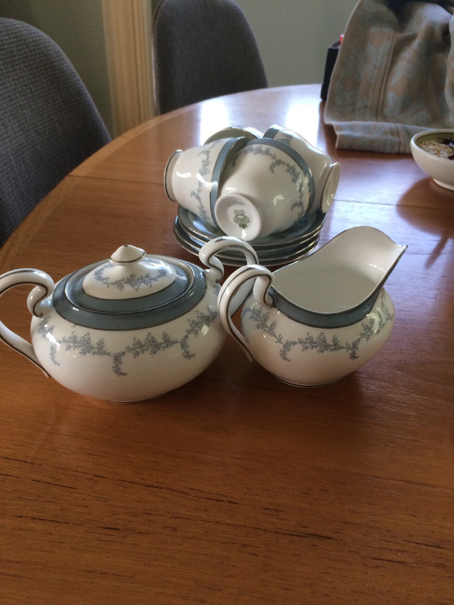 Attn: Collectors. Ainsley Bone China. Kenmore pattern in Camrose in Kitchen & Dining Wares in Edmonton - Image 4