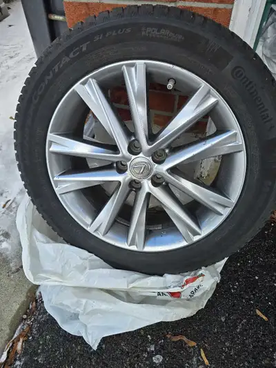 Winter Tires on Original Lexus Rims – RX450h $1,450 – Excellent Condition Upgrade your winter drivin...