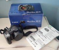 Canon PowerShot S3 IS Digital Camera - black - tested and works