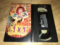 Cher Live in Concert VHS Video Tape