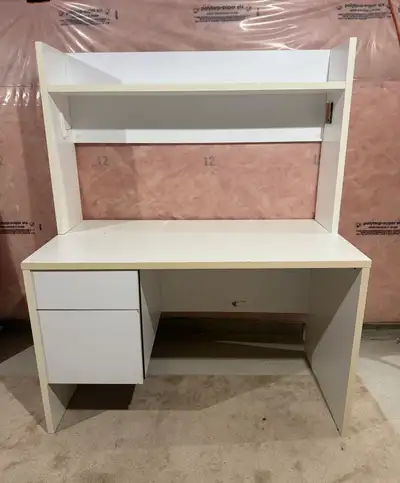 Moving Sale! White Study Table or Desk, View more