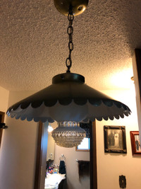 Brass Hanging Ceiling House/Office Light,