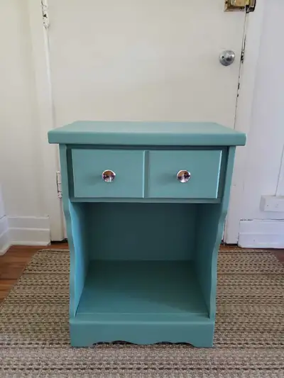 Patina Solid Wood Vintage Nightstand, View more
