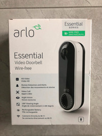 Brand New Arlo Essential Video Doorbell