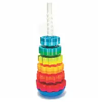 Fat Brain Toys SpinAgain Stacking Toy