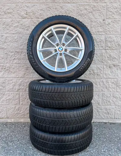 WILL NOT BE RESPONDING TO ANY OFFERS Pirelli Sottozero3 Run Flat Winter 225 60 18 Tires mounted on o...