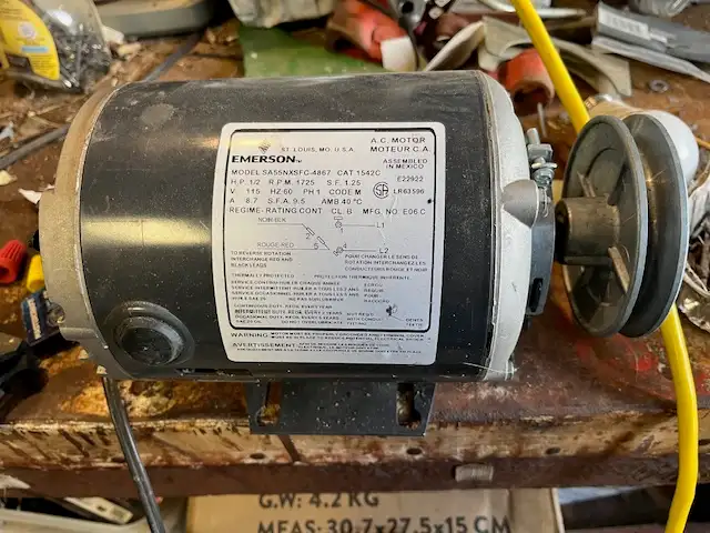 Emerson 1/2 HP New motor