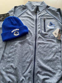 Vancouver Canucks jacket and toque - brand new with tags
