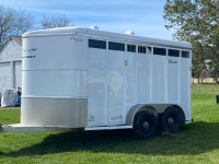 For Rent 2 Horse Bumper Pull with tack room
