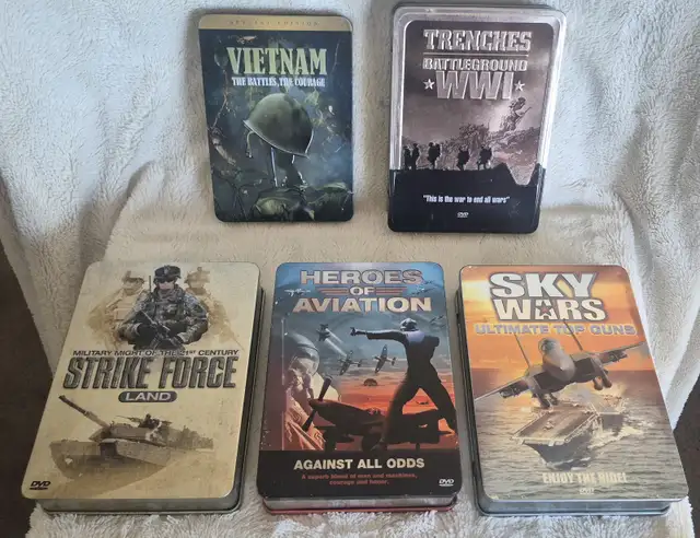 5 Military Documentaries DVD Box Set