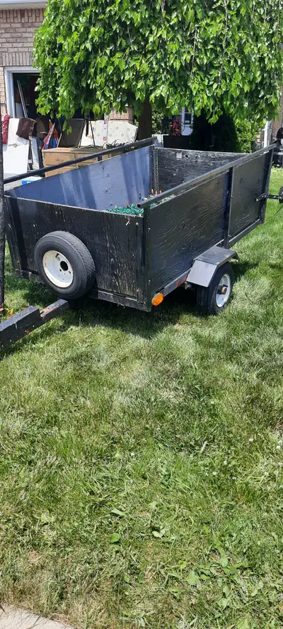 Utility Trailer for Sale. Great Little Trailer. New Tires and Lights 2 years ago. Box 40"×68"×18". E...