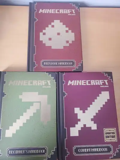 3 Minecraft Collector Handbooks, View more