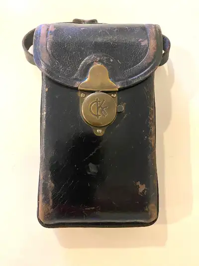 Canadian Kodak Company Folding Camera Case Circa 1910, View more