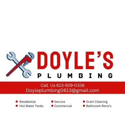 Give us a call or email today, no job is to small or to big for Doyle’s plumbing. We cover the Kings...