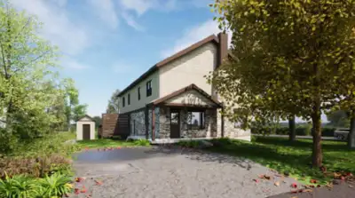Maison à louer – Fraîchement rénové à neuf