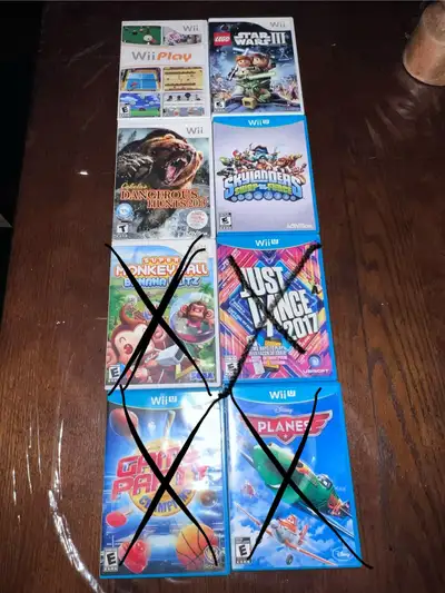 Wii/wii u games, View more