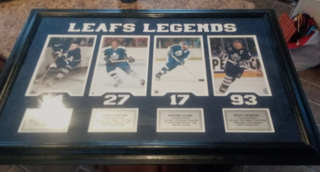 Maple Leafs Hockey Legends Print in Arts & Collectibles in Fredericton
