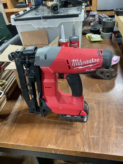 Milwaukee Finishing Nailer, View more