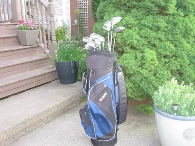 Men's Right Hand 14-pc Golf Clubs Set (Jazz Golf) & Cart Bag, View more