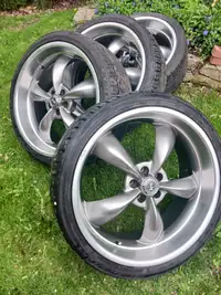 22 inch Shelby American racing wheels