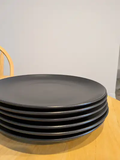 6 large plates - moving sale, View more