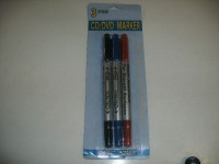 Brand New, Three Pack of CD and DVD Dual Point Markers