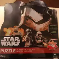 Star Wars Captain Phasma 1000 Piece Puzzle - NIB Tin Box