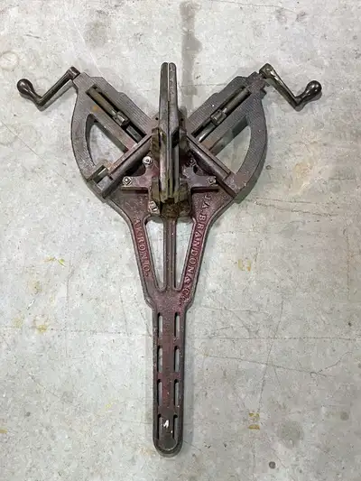 Vintage J.A.Brandon & Co. Akron Miter Machine and Saw, View more