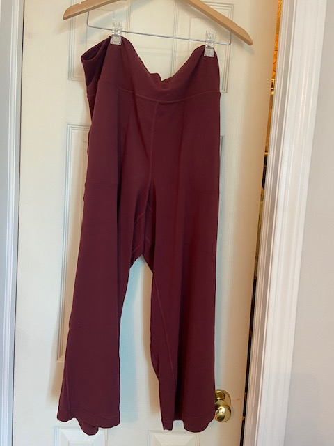 women Lululemon burgundy ALIGN plus size 18