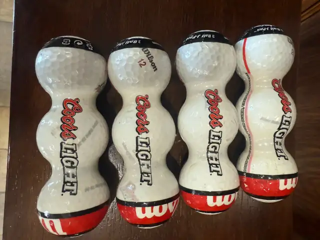 Coors Light Silver Bullet Pack of 3 Wilson Golf Balls in Golf in Kitchener / Waterloo - Image 5