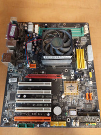 Motherboard et Athlon 3400+