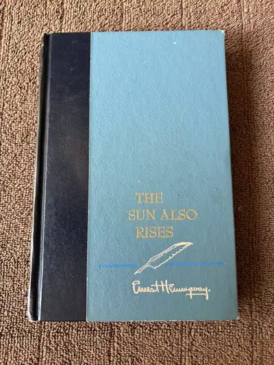 Ernest HEMINGWAY “The Sun Also Rises” Classic book., View more