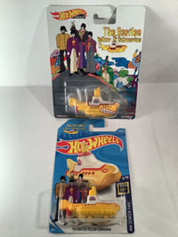 The Beatles Yellow Submarine Hot Wheels 2017 & 2019