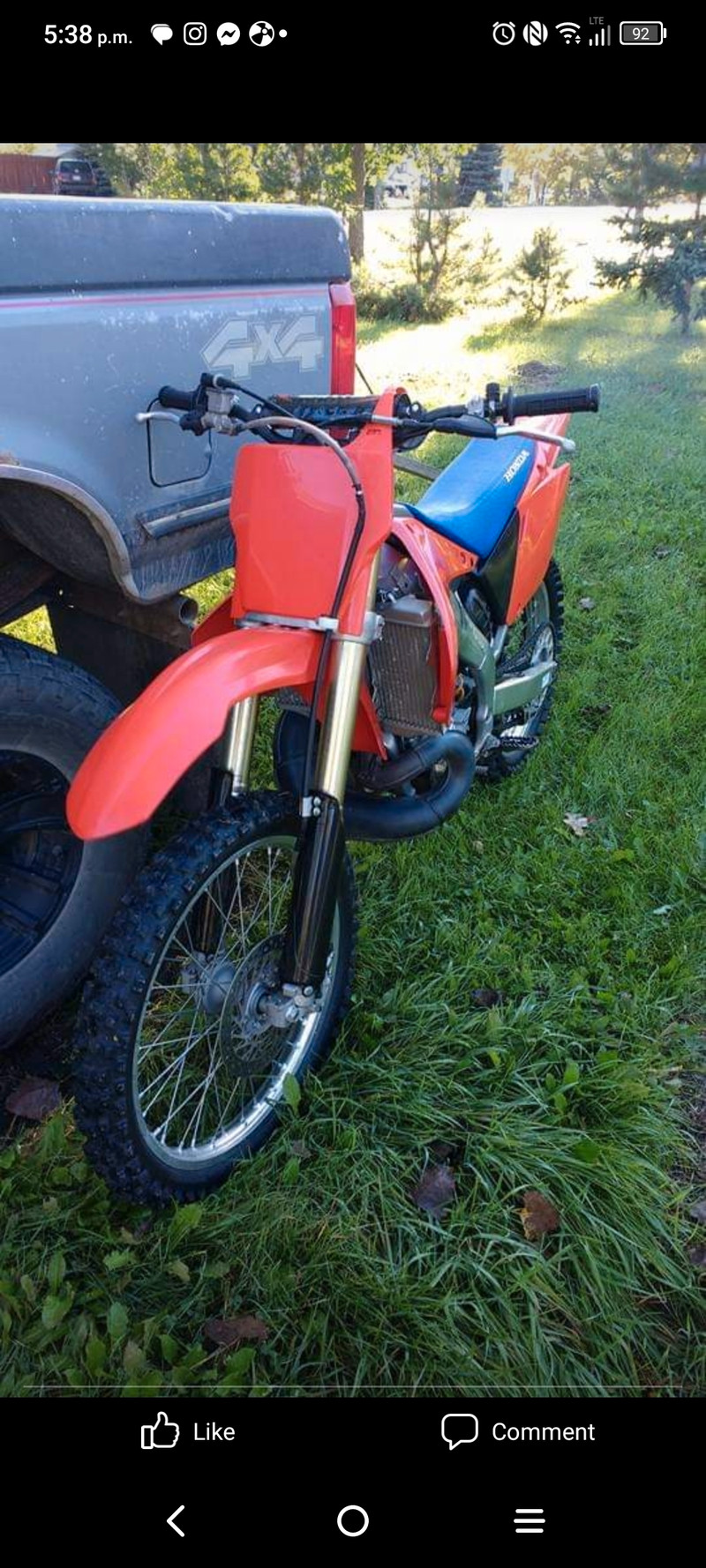 Cr 500 2002 Dirt Bikes & Motocross Winnipeg Kijiji
