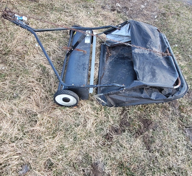 AgriFab Lawn Sweeper Lawnmowers & Leaf Blowers Kitchener