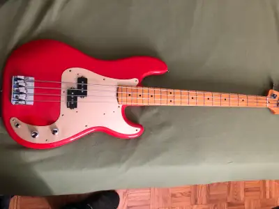 2015 Fender Classic 50s Precision Bass Fiesta, Geezers, Babicz, View more
