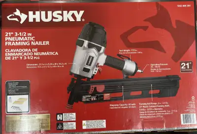 Husky Framing Nailer, View more