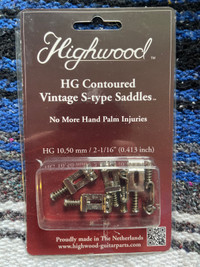 High wood saddles 2 1/16