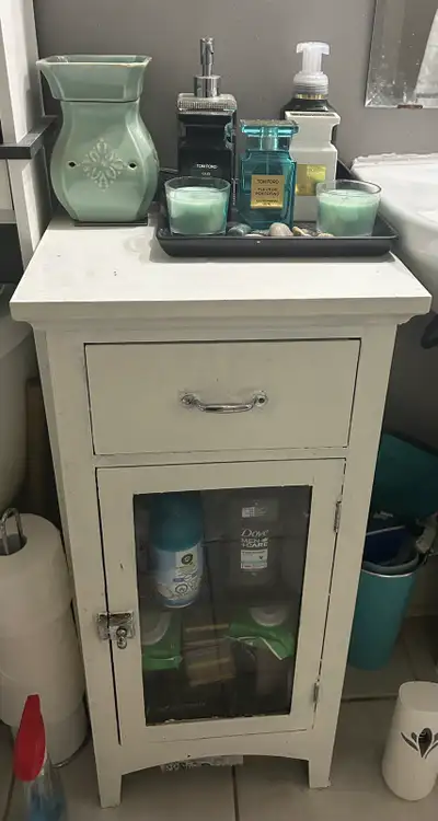 Wood Storage Cabinet — Primed & Ready to Paint , View more